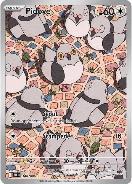 Pidove (148/086) [Scarlet & Violet: Black Bolt] - Pokémon - Card Brawlers | Quebec | Canada |