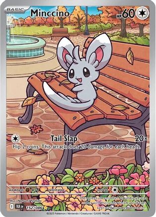 Minccino (152/086) [Scarlet & Violet: Black Bolt] - Pokémon - Card Brawlers | Quebec | Canada |