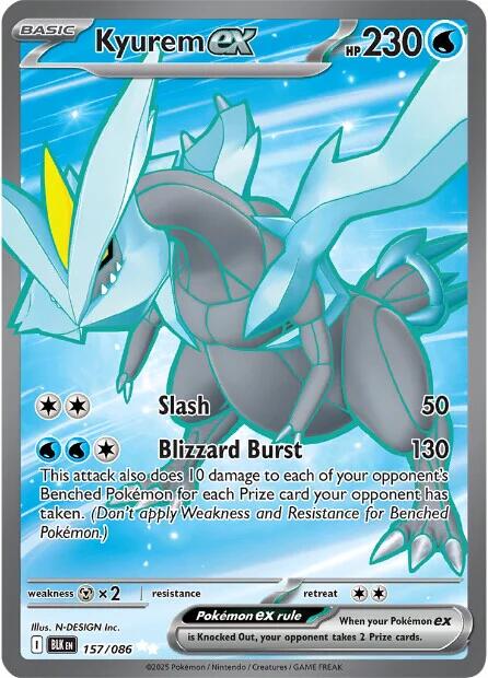 Kyurem ex (157/086) [Scarlet & Violet: Black Bolt] - Pokémon - Card Brawlers | Quebec | Canada |