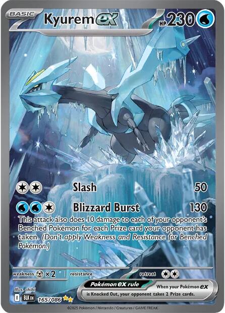 Kyurem ex (165/086) [Scarlet & Violet: Black Bolt] - Pokémon - Card Brawlers | Quebec | Canada |