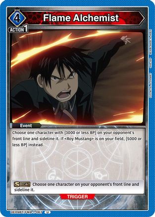 Flame Alchemist (UE09BT/FMA-1-067) - UE09BT FULLMETAL ALCHEMIST - UE09BT: FULLMETAL ALCHEMIST - Card Brawlers | Quebec | Canada |