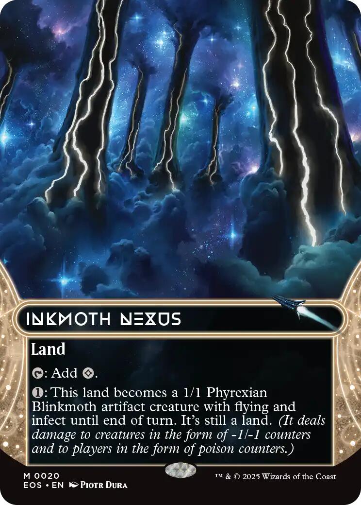 Inkmoth Nexus (0020) (Borderless) [Edge of Eternities: Stellar Sights] - Magic: The Gathering - Card Brawlers | Quebec | Canada |