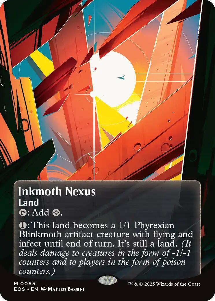 Inkmoth Nexus (0065) (Borderless) [Edge of Eternities: Stellar Sights] - Magic: The Gathering - Card Brawlers | Quebec | Canada |