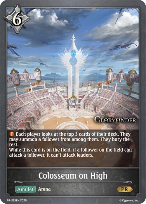 Colosseum on High (PR-221EN) [Promotional Cards] - Bushiroad - Card Brawlers | Quebec | Canada |