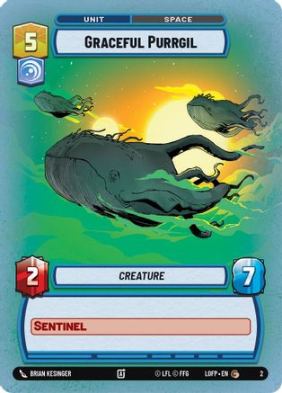 Graceful Purrgil (2) (2) [Organized Play Promos] - Fantasy Flight Games - Card Brawlers | Quebec | Canada |