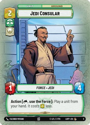 Jedi Consular (5) (5) [Organized Play Promos] - Fantasy Flight Games - Card Brawlers | Quebec | Canada |
