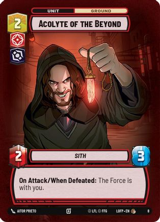 Acolyte of the Beyond (8) (8) [Organized Play Promos] - Fantasy Flight Games - Card Brawlers | Quebec | Canada |
