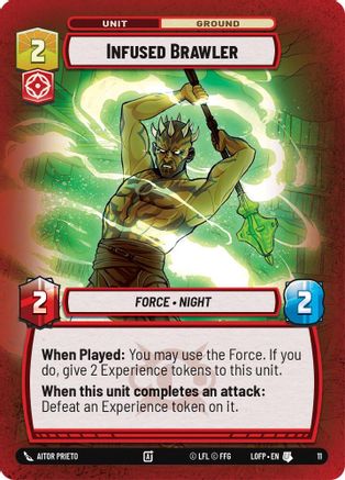 Infused Brawler (11) (11) [Organized Play Promos] - Fantasy Flight Games - Card Brawlers | Quebec | Canada |