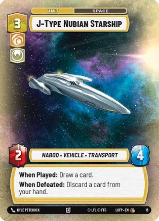 J-Type Nubian Starship (16) (16) [Organized Play Promos] - Fantasy Flight Games - Card Brawlers | Quebec | Canada |