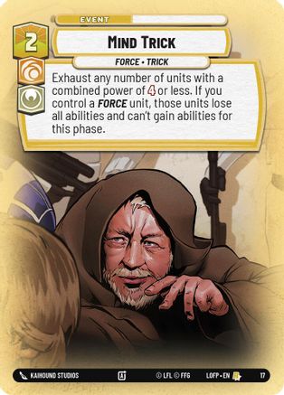 Mind Trick (17) (17) [Organized Play Promos] - Fantasy Flight Games - Card Brawlers | Quebec | Canada |