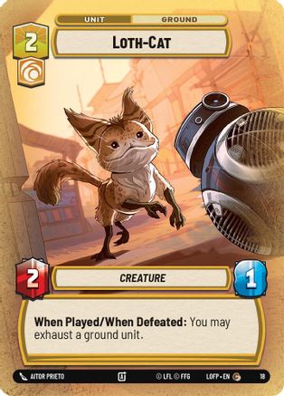 Loth-Cat (18) (18) [Organized Play Promos] - Fantasy Flight Games - Card Brawlers | Quebec | Canada |