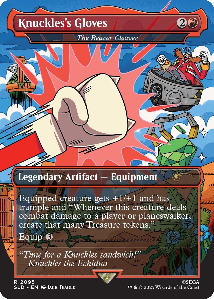 Knuckles's Gloves - The Reaver Cleaver [Secret Lair Drop Series] - Magic: The Gathering - Card Brawlers | Quebec | Canada |