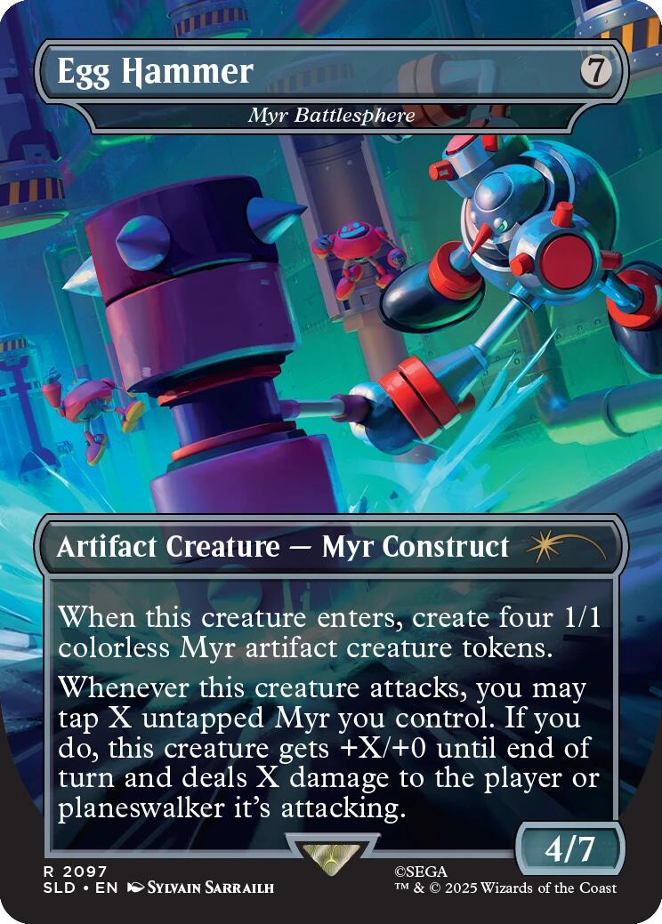Egg Hammer - Myr Battlesphere [Secret Lair Drop Series] - Magic: The Gathering - Card Brawlers | Quebec | Canada |