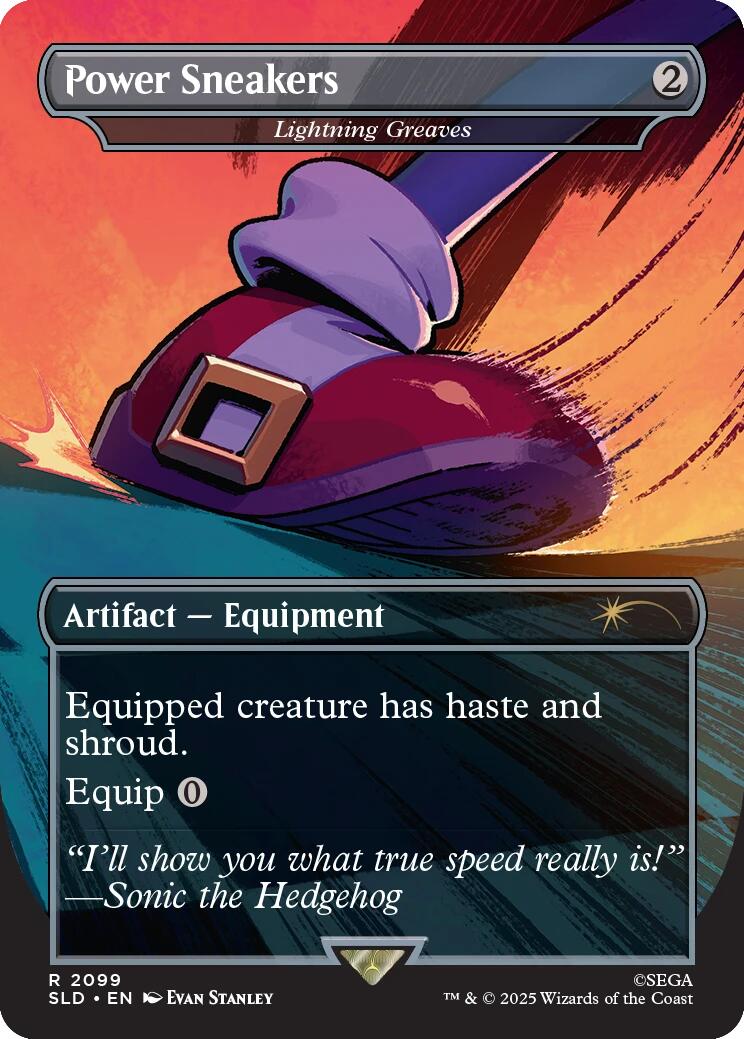 Power Sneakers - Lightning Greaves [Secret Lair Drop Series] - Magic: The Gathering - Card Brawlers | Quebec | Canada |