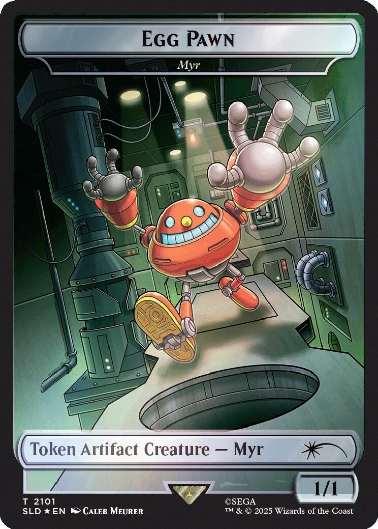 Egg Pawn - Myr Token (Rainbow Foil) [Secret Lair Drop Series] - Magic: The Gathering - Card Brawlers | Quebec | Canada |