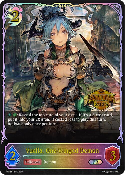 Vuella, One-Winged Demon (PR-261EN) [Promotional Cards] - Bushiroad - Card Brawlers | Quebec | Canada |