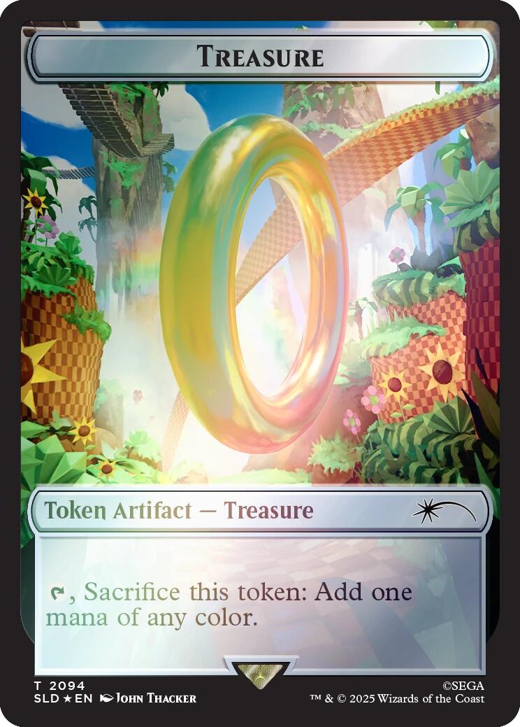 Treasure Token (2094) (Rainbow Foil) [Secret Lair Drop Series] - Magic: The Gathering - Card Brawlers | Quebec | Canada |