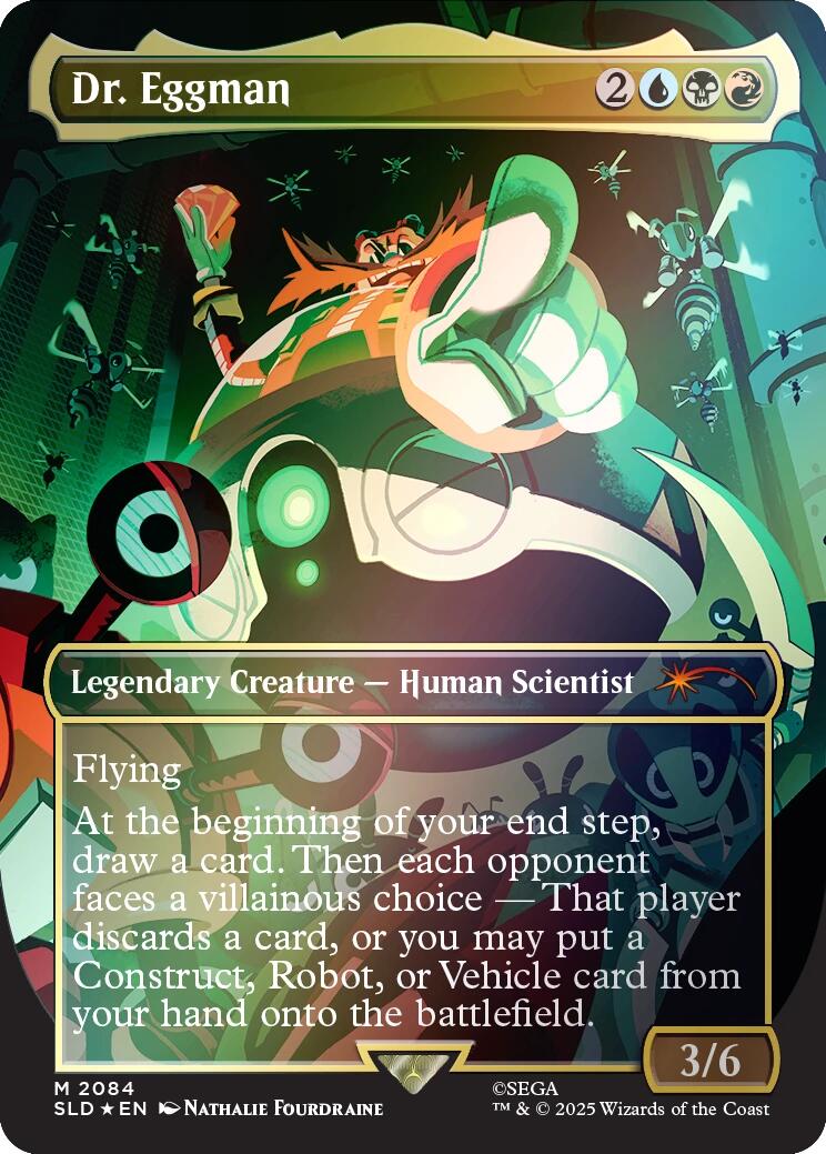 Dr. Eggman (Rainbow Foil) [Secret Lair Drop Series] - Magic: The Gathering - Card Brawlers | Quebec | Canada |