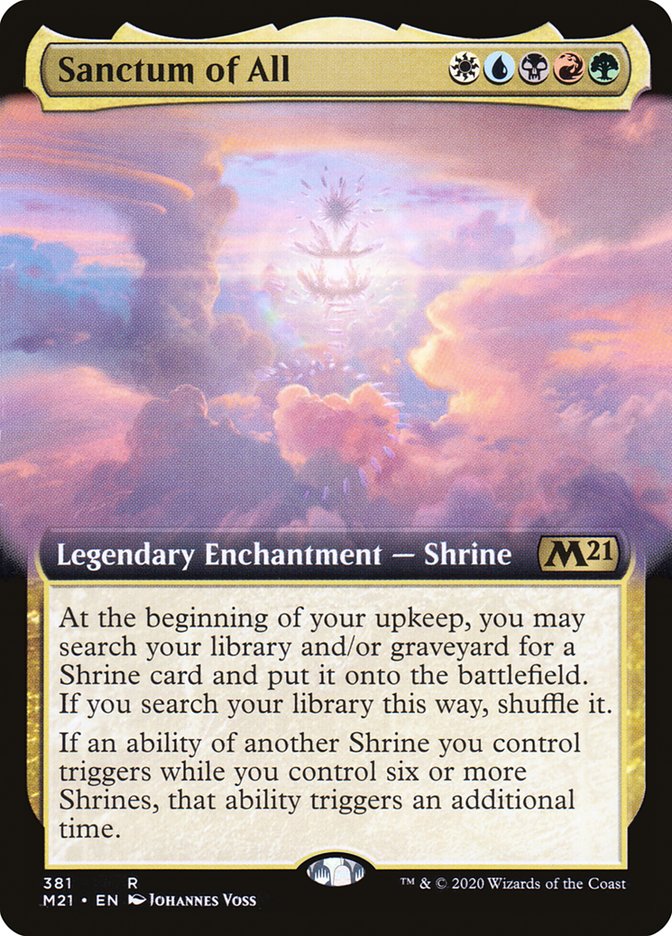 Sanctum of All (Extended Art) [Core Set 2021] - Magic: The Gathering - Card Brawlers | Quebec | Canada |