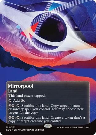 Mirrorpool (0072) (Borderless) [Edge of Eternities: Stellar Sights] - Magic: The Gathering - Card Brawlers | Quebec | Canada |