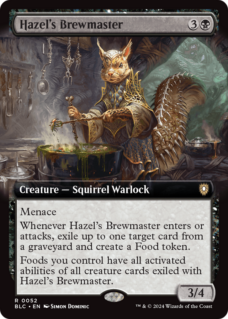 Hazel's Brewmaster (Extended Art) [Bloomburrow Commander] - Magic: The Gathering - Card Brawlers | Quebec | Canada |