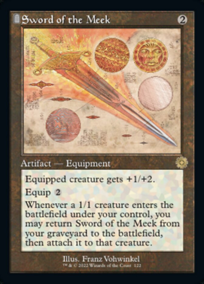 Sword of the Meek (Retro Schematic) [The Brothers' War Retro Artifacts] - Magic: The Gathering - Card Brawlers | Quebec | Canada |