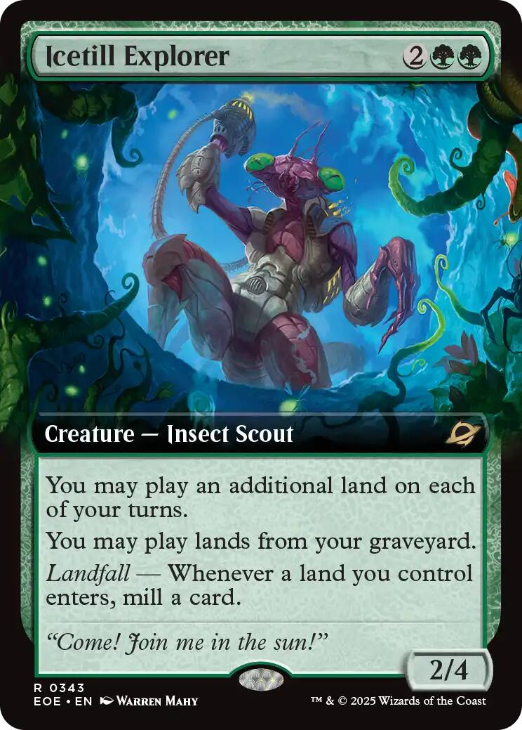 Icetill Explorer (Extended Art) [Edge of Eternities] - Magic: The Gathering - Card Brawlers | Quebec | Canada |