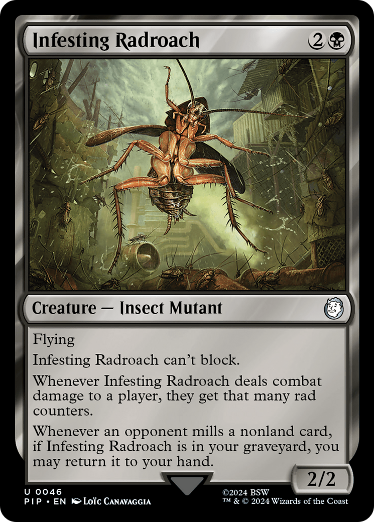 Infesting Radroach [Fallout] - Magic: The Gathering - Card Brawlers | Quebec | Canada |