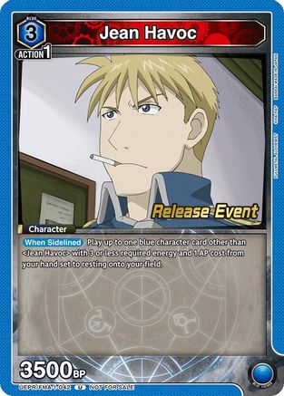 Jean Havoc (UE09BT/FMA-1-042) - UE09BT FULLMETAL ALCHEMIST Release Event Cards - UE09BT: FULLMETAL ALCHEMIST Release Event Cards - Card Brawlers | Quebec | Canada |