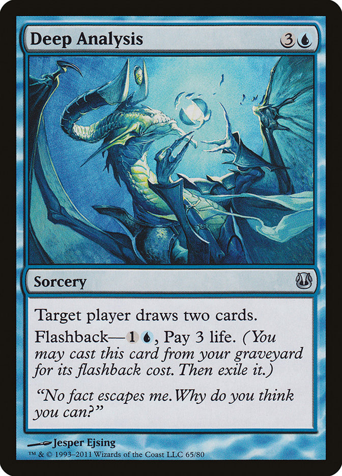 Deep Analysis [Duel Decks: Ajani vs. Nicol Bolas] - Magic: The Gathering - Card Brawlers | Quebec | Canada |