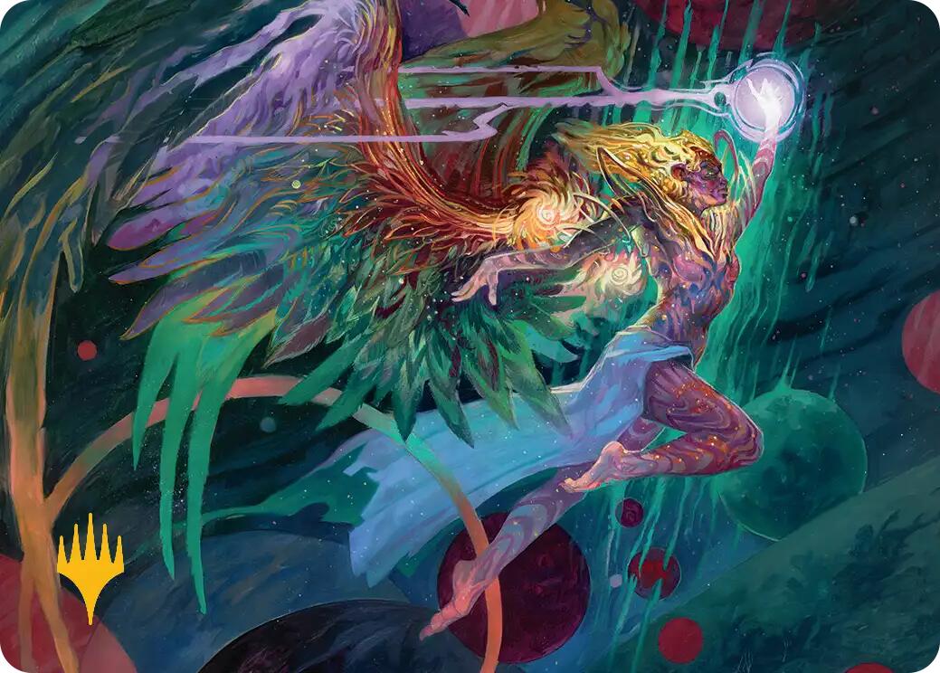 Exalted Sunborn Art Card (Gold-Stamped Signature) [Edge of Eternities Art Series] - Magic: The Gathering - Card Brawlers | Quebec | Canada |
