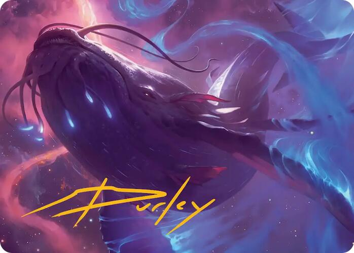 Starbreach Whale Art Card (Gold-Stamped Signature) [Edge of Eternities Art Series] - Magic: The Gathering - Card Brawlers | Quebec | Canada |