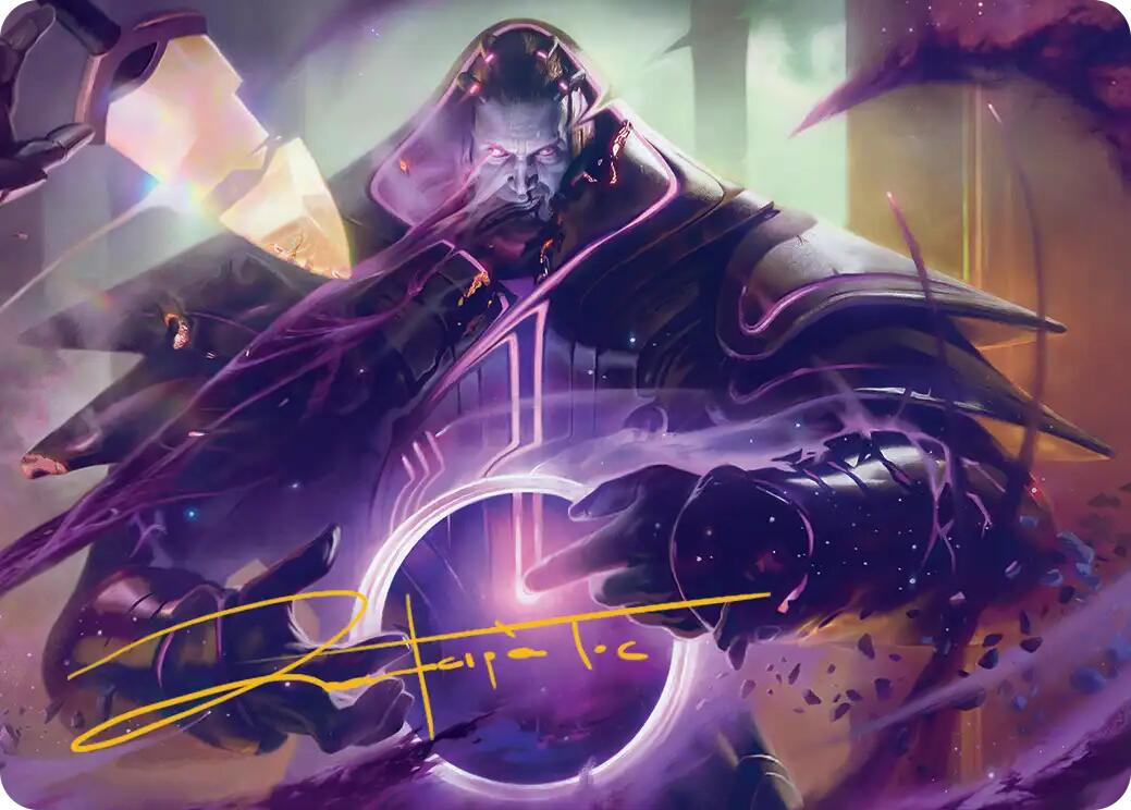 Embrace Oblivion Art Card (Gold-Stamped Signature) [Edge of Eternities Art Series] - Magic: The Gathering - Card Brawlers | Quebec | Canada |