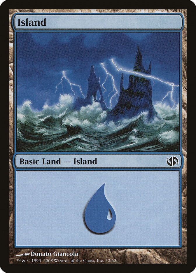 Island (32) [Duel Decks: Jace vs. Chandra] - Magic: The Gathering - Card Brawlers | Quebec | Canada |