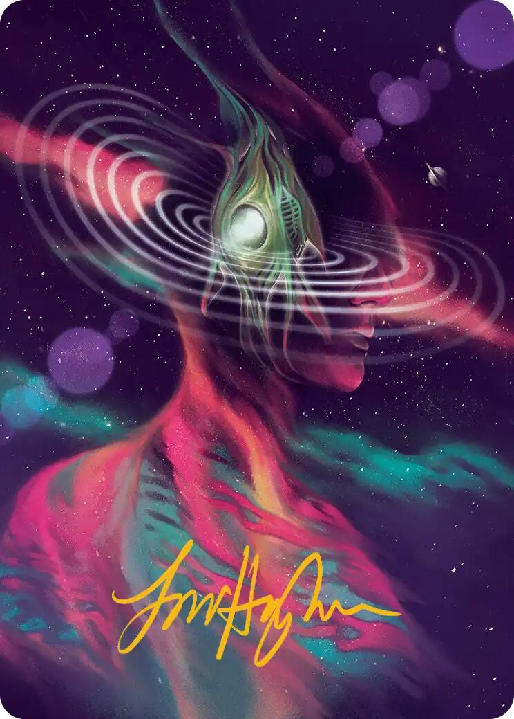 Terrasymbiosis Art Card (Gold-Stamped Signature) [Edge of Eternities Art Series] - Magic: The Gathering - Card Brawlers | Quebec | Canada |