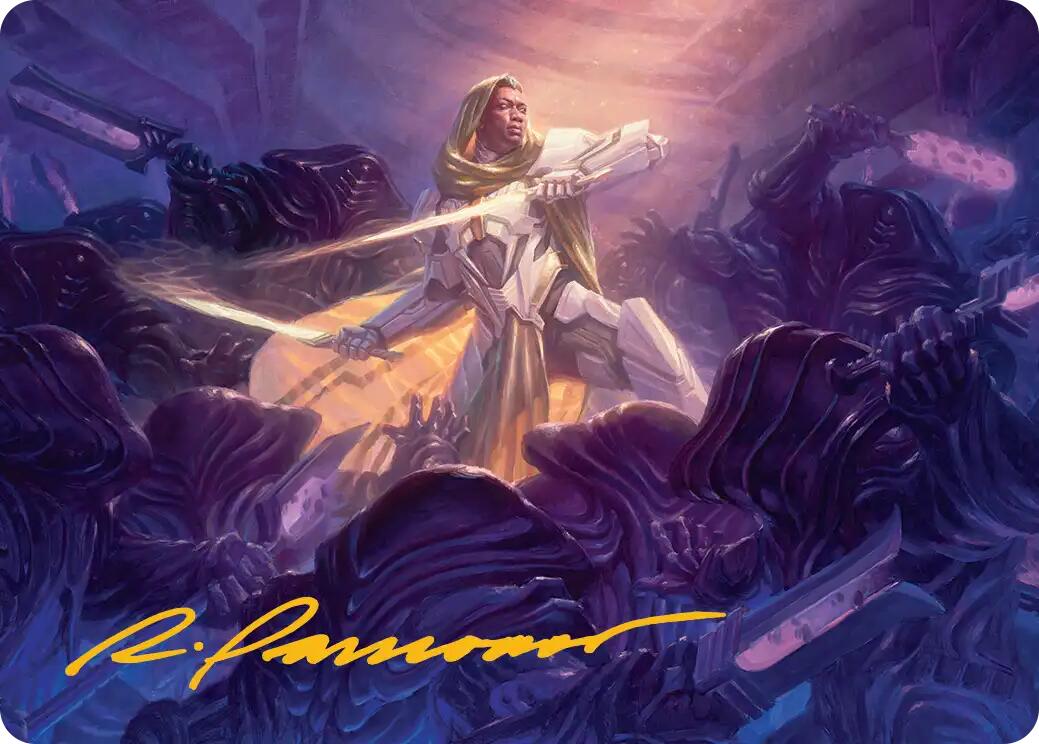 Syr Vondam, Sunstar Exemplar Art Card (Gold-Stamped Signature) [Edge of Eternities Art Series] - Magic: The Gathering - Card Brawlers | Quebec | Canada |