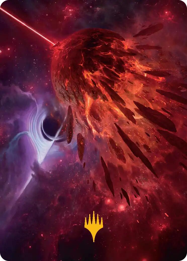 Kavaron, Memorial World Art Card (Gold-Stamped Planeswalker Symbol) [Edge of Eternities Art Series] - Magic: The Gathering - Card Brawlers | Quebec | Canada |
