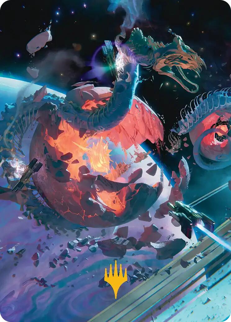 Scavenger Grounds Art Card (47/54) (Gold-Stamped Planeswalker Symbol) [Edge of Eternities Art Series] - Magic: The Gathering - Card Brawlers | Quebec | Canada |