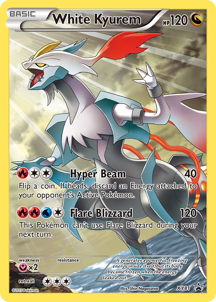 White Kyurem (XY81) (Full Art Promo) [XY: Black Star Promos] - Pokémon - Card Brawlers | Quebec | Canada |