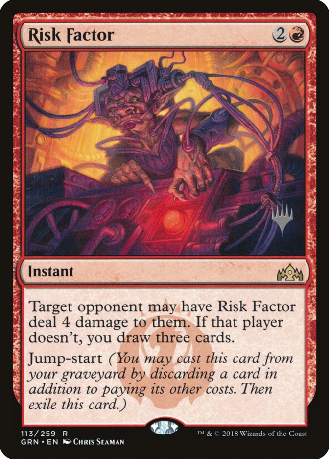 Risk Factor (Promo Pack) [Guilds of Ravnica Promos] - Magic: The Gathering - Card Brawlers | Quebec | Canada |
