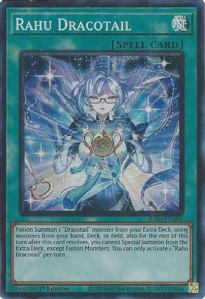 Rahu Dracotail [JUSH-EN009] Super Rare - Yu-Gi-Oh! - Card Brawlers | Quebec | Canada |