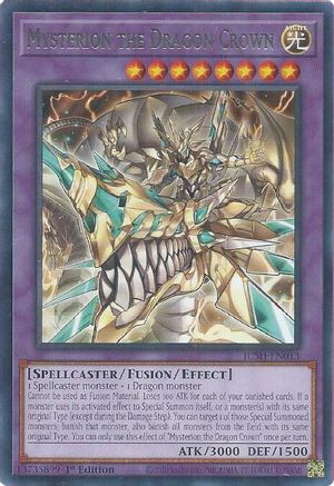 Mysterion the Dragon Crown [JUSH-EN013] Rare - Yu-Gi-Oh! - Card Brawlers | Quebec | Canada |