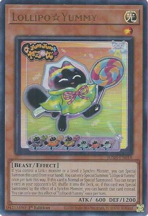 LollipoYummy [JUSH-EN018] Ultra Rare - Yu-Gi-Oh! - Card Brawlers | Quebec | Canada |