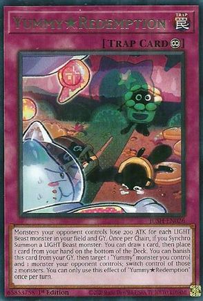 YummyRedemption [JUSH-EN026] Rare - Yu-Gi-Oh! - Card Brawlers | Quebec | Canada |