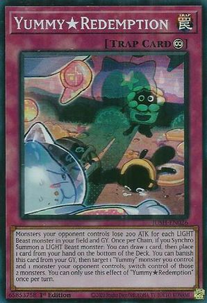 YummyRedemption (Super Rare) [JUSH-EN026] Super Rare - Yu-Gi-Oh! - Card Brawlers | Quebec | Canada |