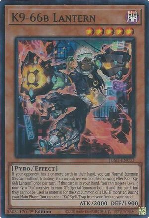 K9-66b Lantern [JUSH-EN033] Super Rare - Yu-Gi-Oh! - Card Brawlers | Quebec | Canada |