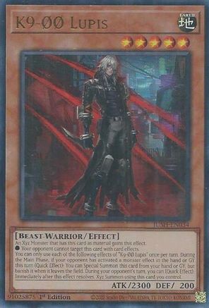 K9-00 Lupis [JUSH-EN034] Ultra Rare - Yu-Gi-Oh! - Card Brawlers | Quebec | Canada |