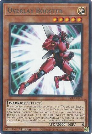 Overlay Booster [JUSH-EN042] Rare - Yu-Gi-Oh! - Card Brawlers | Quebec | Canada |