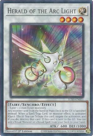 Herald of the Arc Light [JUSH-EN051] Rare - Yu-Gi-Oh! - Card Brawlers | Quebec | Canada |