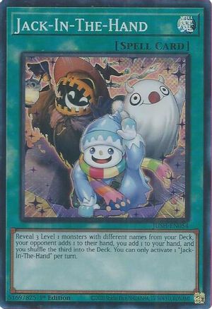 Jack-In-The-Hand (Super Rare) [JUSH-EN054] Super Rare - Yu-Gi-Oh! - Card Brawlers | Quebec | Canada |
